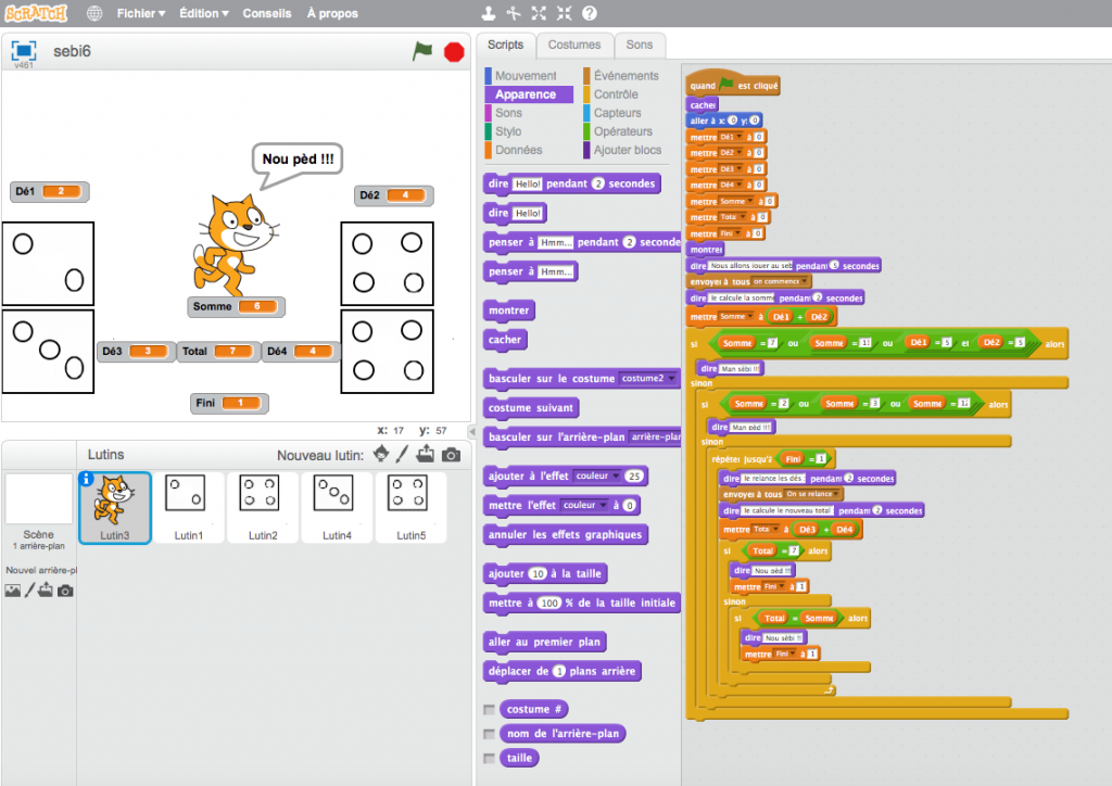 Programme lutin 3 Scratchy